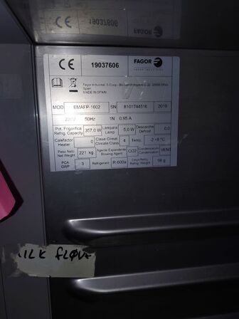 Dobbelt køleskab FAGOR