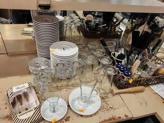 Diverse til servering af kaffe