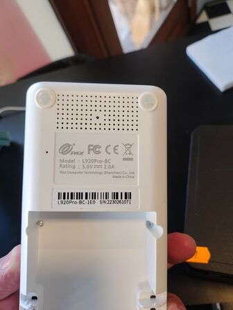 Kortterminal og bonprinter