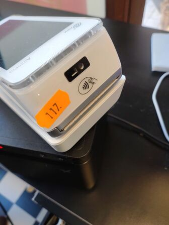 Kortterminal og bonprinter