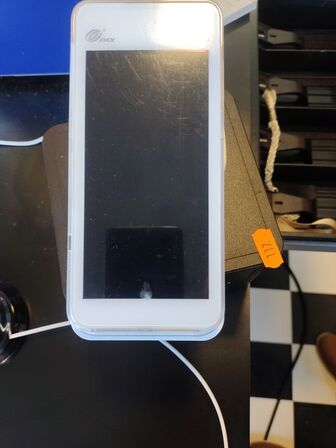 Kortterminal og bonprinter