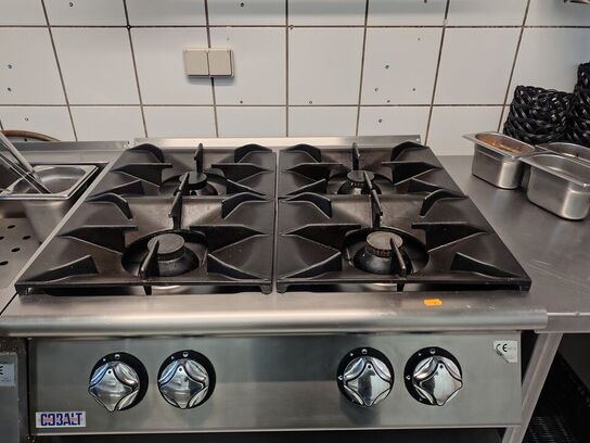 Gaskomfur med fire blus  COBALT