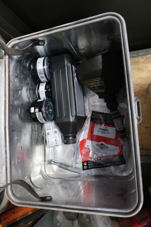 Rørtang, opbevaringskasse JUMBO m.m.