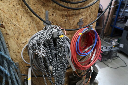 Div. Reb, skruetvinger, kæder m.m.