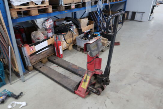 Palleløfter med vægt