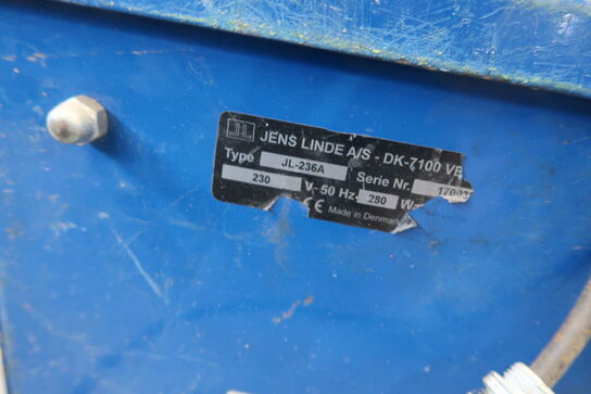 Lavtryks transportsuger JENS LINDE JL-236A