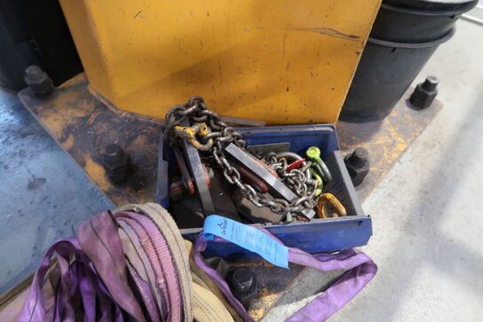 Div. Løftestroppe samt løfteudstyr