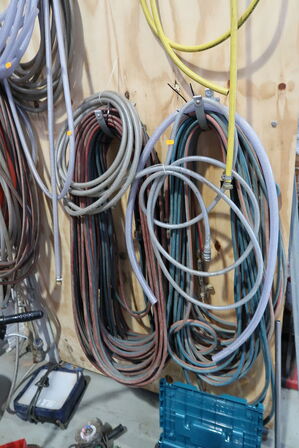 Div. Vandslanger, trykluftslanger, skærebrændere m.m.