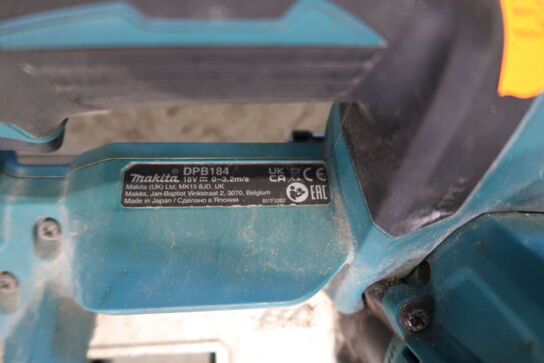 Akku båndsav MAKITA DPB184 med batteri