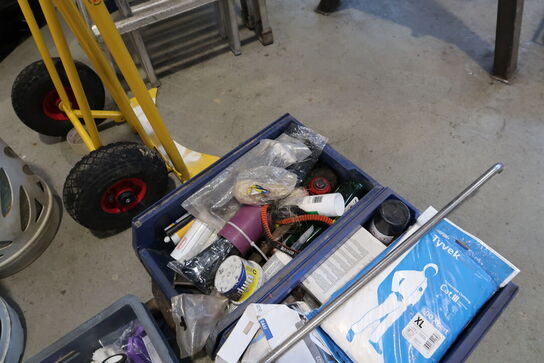 3 stk. kasser med div. Værktøj m.m.