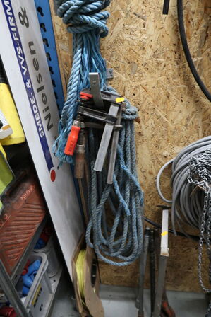 Div. Reb, skruetvinger, kæder m.m.