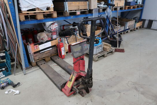 Palleløfter med vægt