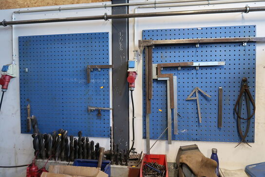 2 stk. værktøjstavler med div. Værktøj