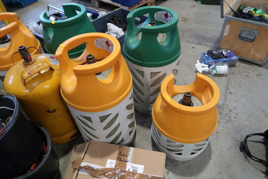 6 stk. gasflasker