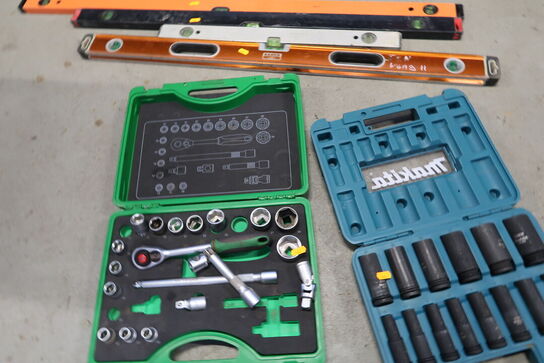 Topnøglesæt samt toppesæt MAKITA