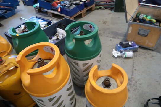 6 stk. gasflasker