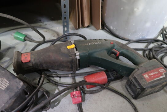 Akku bajonetsav METABO med 2 stk. batterier og lader