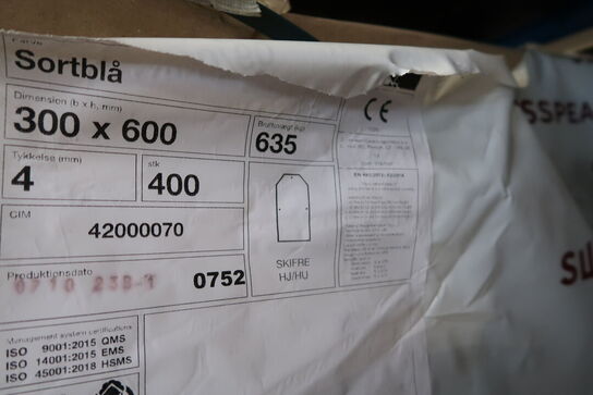 Palle med skifferplader