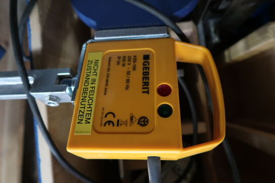 Svejsespejl GEBERIT kss-160 med div. Tilbehør