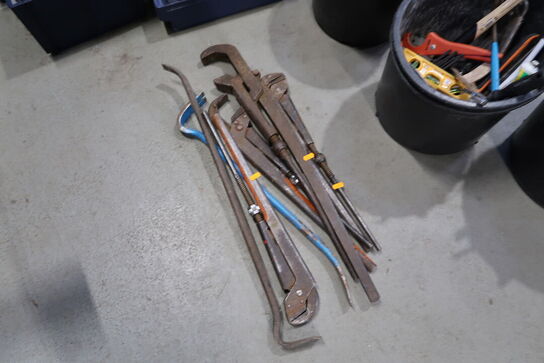 Div. Rørtænger samt koben