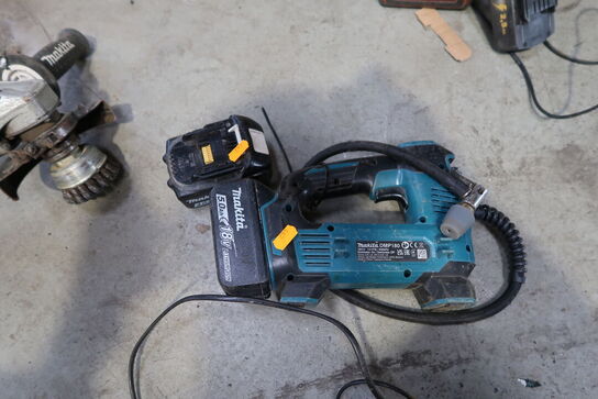 Akku håndværktøj MAKITA DMP180 med 2 stk. batterier