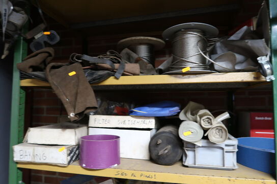 Div. Wire, varelager m.m.