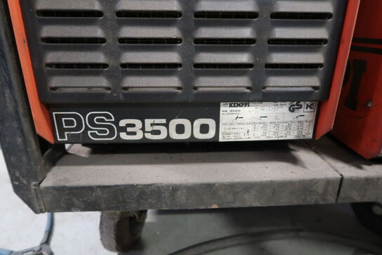 Svejseværk KEMPPI PS 3500 med kondensator KEMPPI WU10 m.m.