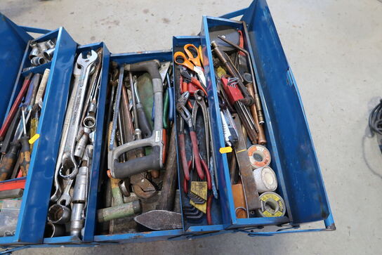 Værktøjskasse med div. Værktøj