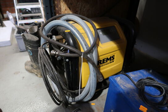 Elektronisk skylle- og trykprøvningsenhed REMS Multi-Push SLW Sæt