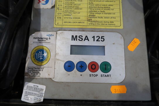 Elektrosvejsemaskine GEORG FISCHER MSA 125