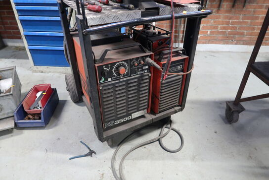 Svejseværk KEMPPI PS 3500 med kondensator KEMPPI WU10 m.m.