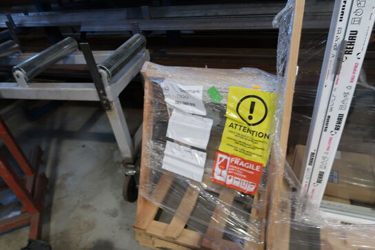 3 stk. vinduer GLASS LT