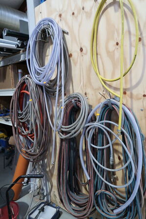 Div. Vandslanger, trykluftslanger, skærebrændere m.m.