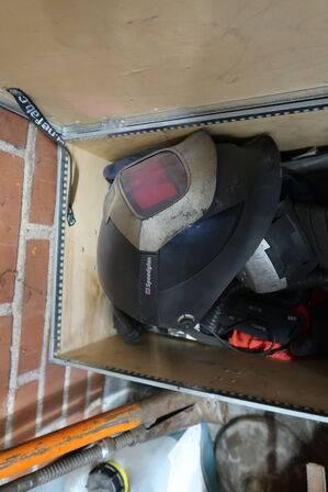 Svejsemaske SPEEDGLAS 3M med div, tilbehør