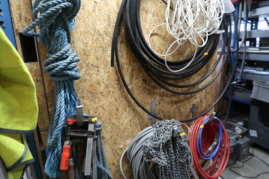 Div. Reb, skruetvinger, kæder m.m.