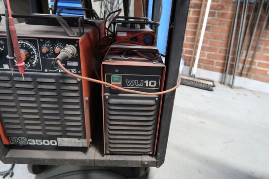 Svejseværk KEMPPI PS 3500 med kondensator KEMPPI WU10 m.m.