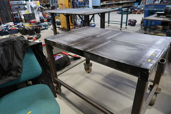 Arbejdsbord på hjul