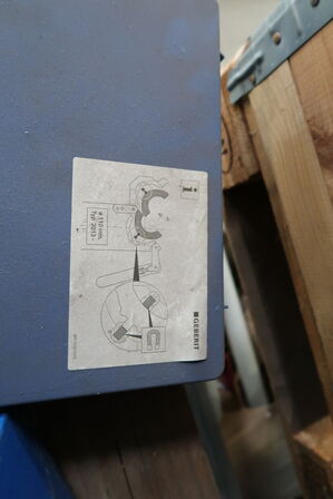 Svejsespejl GEBERIT kss-160 med div. Tilbehør