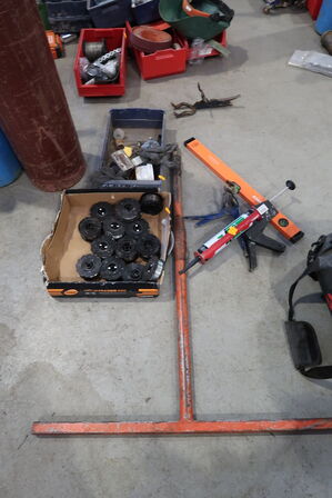 Div. Værktøj, wire m.m.