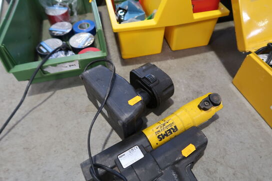 Akku radialpresse REMS 578001 med 2 stk. batterier og lader