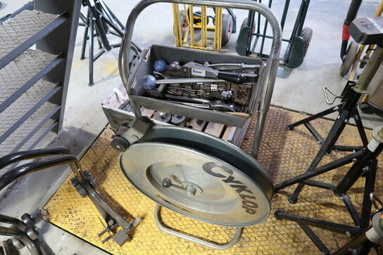 Båndstrammervogn med båndstrammer CYKLOP 