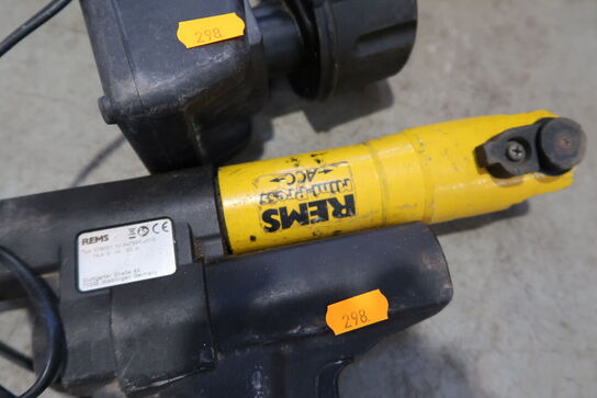 Akku radialpresse REMS 578001 med 2 stk. batterier og lader