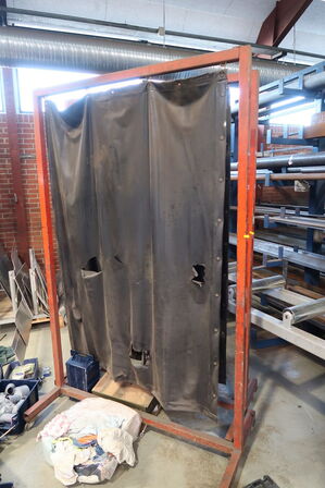 2 stk. svejseforhæng