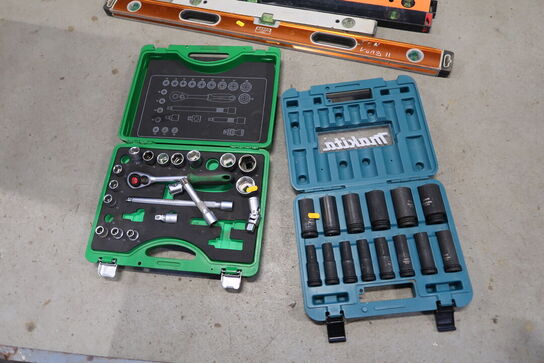 Topnøglesæt samt toppesæt MAKITA