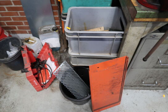 Rørtang, opbevaringskasse JUMBO m.m.