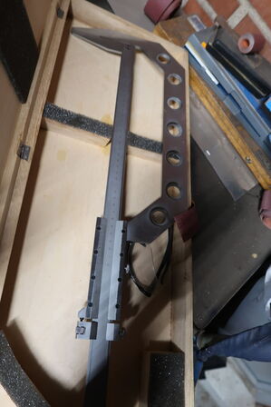 Div. Skydelærer, mikrometerskrue MITUTOYO m.m.