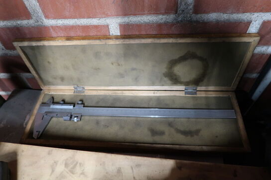 Div. Skydelærer, mikrometerskrue MITUTOYO m.m.