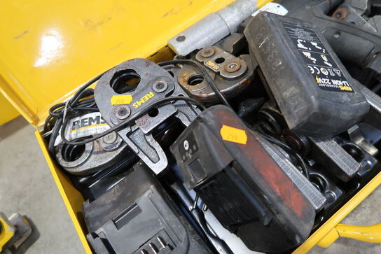 Akku radialpresse REMS 578001 med 2 stk. batterier og lader