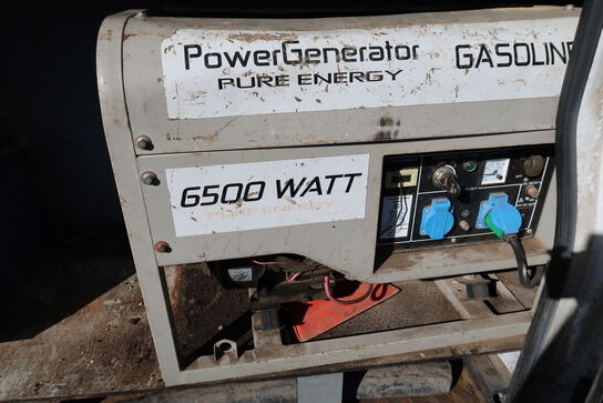 Generator POWERGENERATOR Pure Energy 6500 Watt