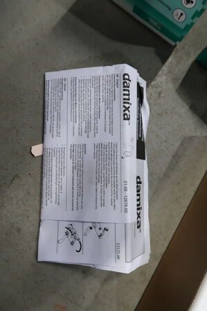 2 stk. blandingsbatterier samt armatur HANSGROHE m.fl.